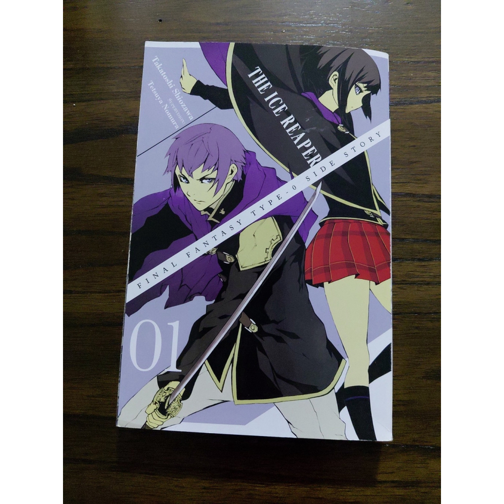 Manga Series Final Fantasy Type 0 Side Story, Ice Reaper Vol 01, Exc. Cond.